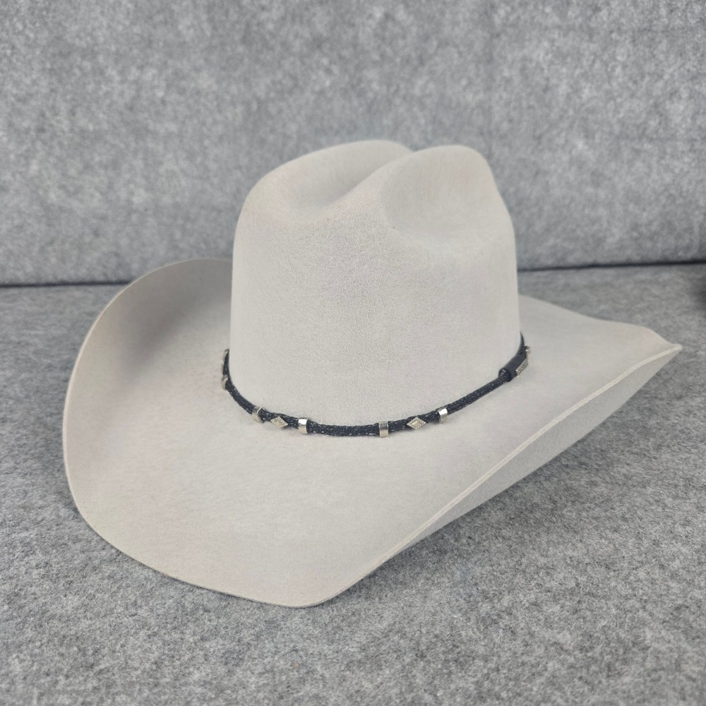 Bullhide Gholson 4X Silverbelly Wool Felt Cowboy Hat 7 1/2 Gray Western 0805SB